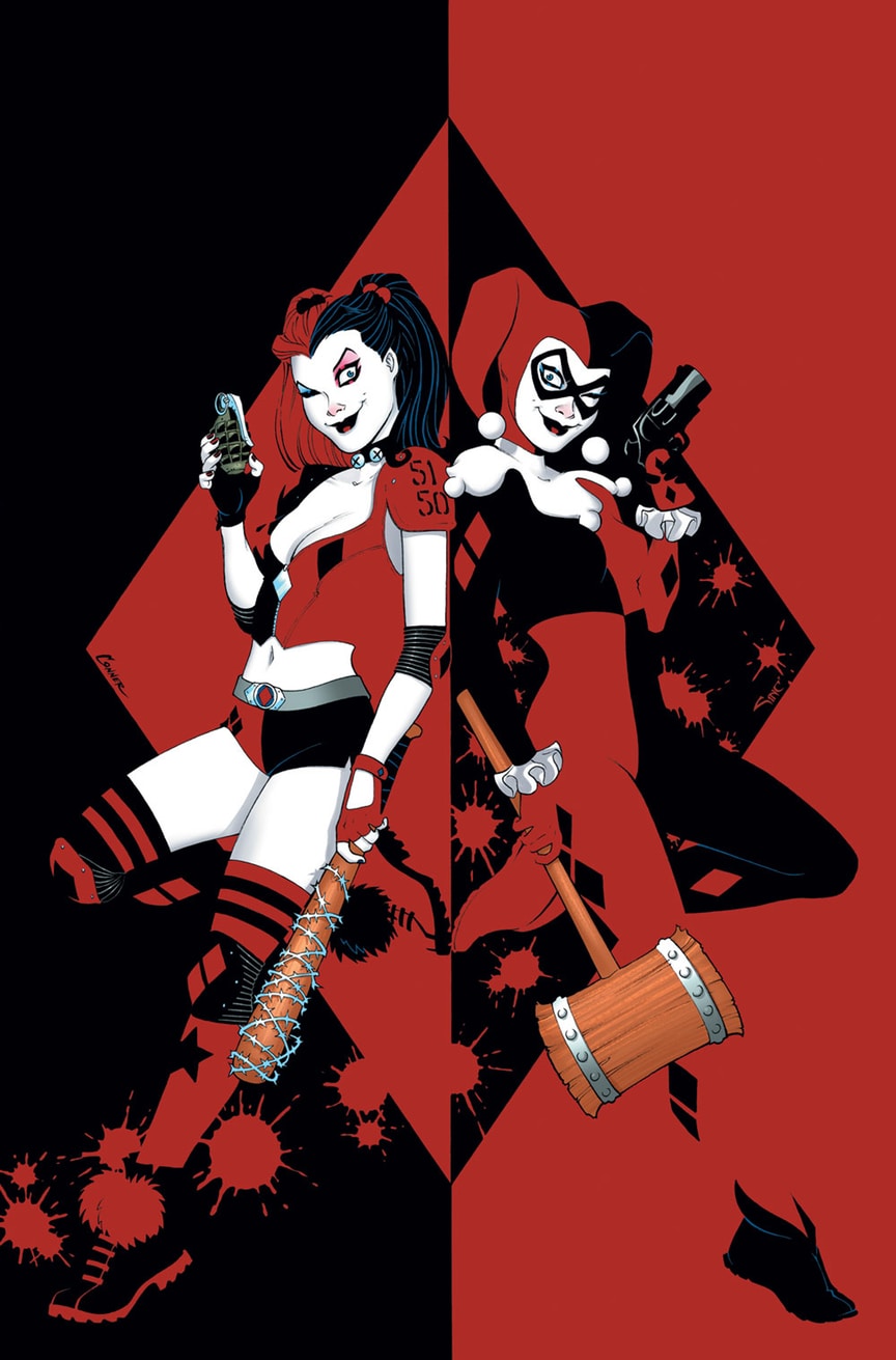 Harley Quinn #17, copertina di Amanda Conner