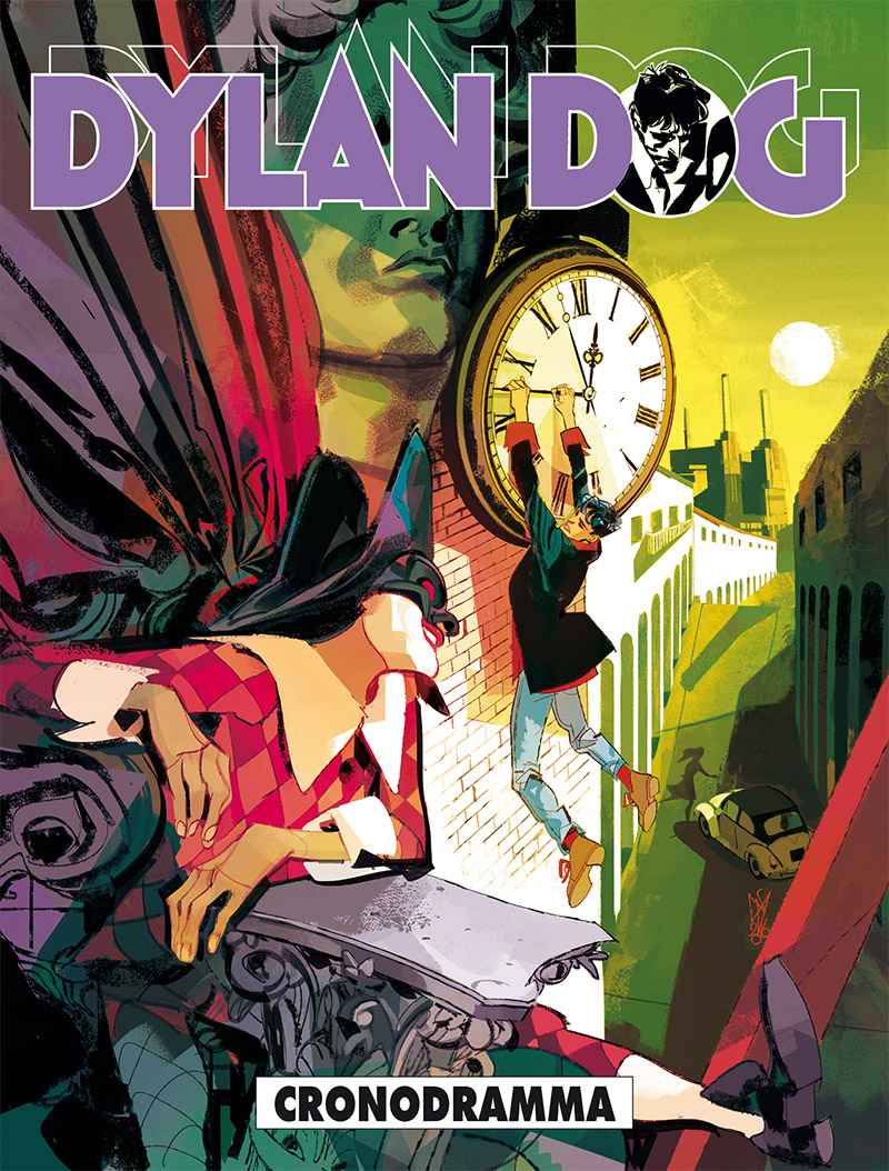 Dylan Dog 365: Cronodramma, copertina di Gigi Cavenago