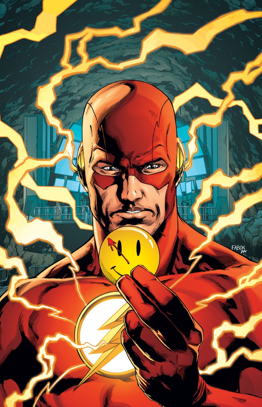 The Flash #21, copertina variant lenticolare di Jason Fabok