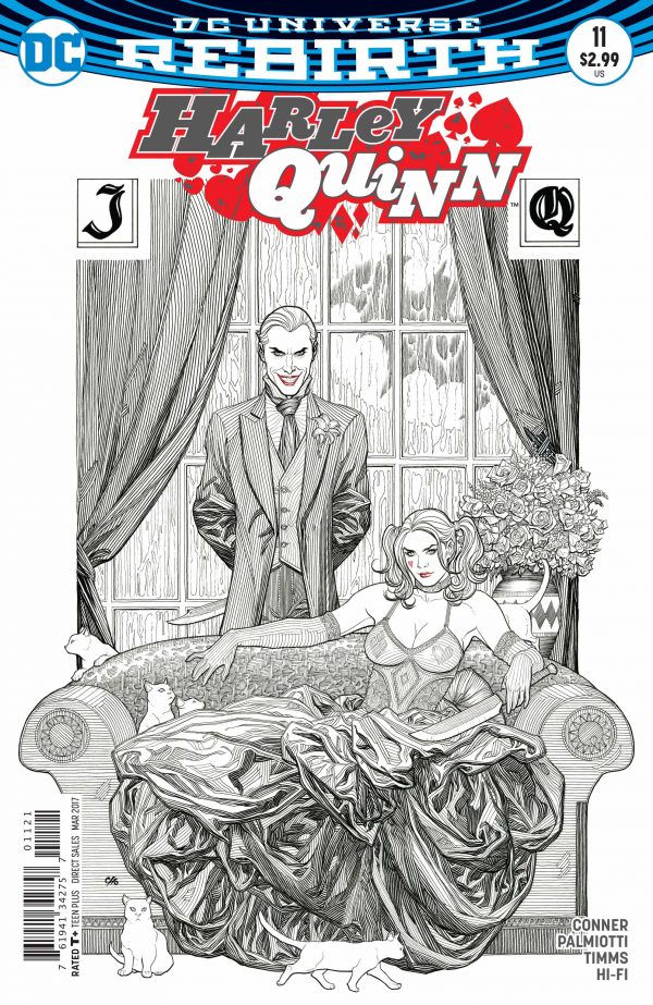 Harley Quinn, copertina variant di Frank Cho - Step 6