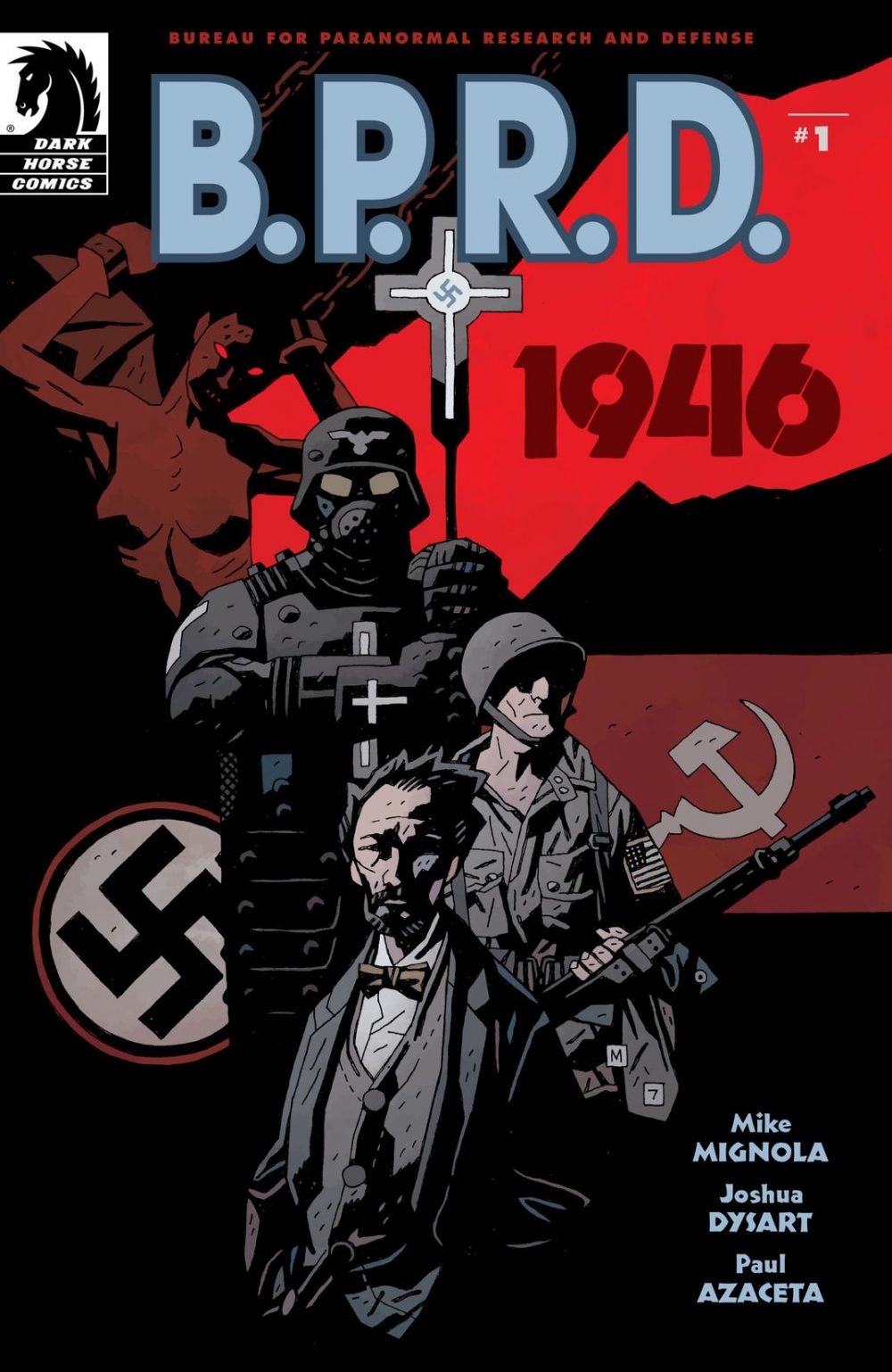 B.P.R.D.: 1946 #1, copertina di Mike Mignola