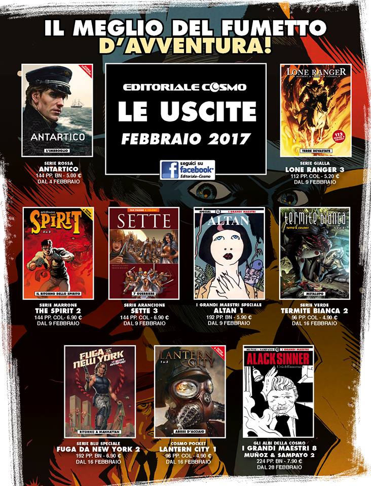 Editoriale Cosmo a febbraio 2017