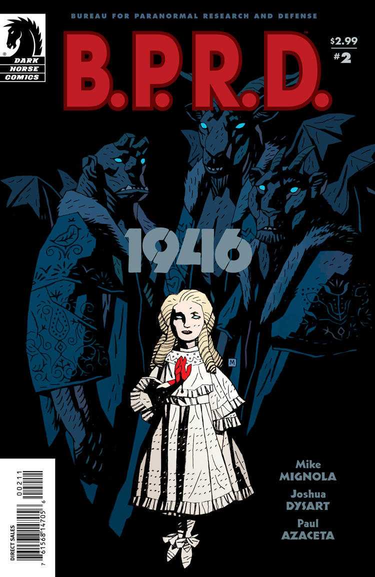 B.P.R.D.: 1946 #2, copertina di Mike Mignola