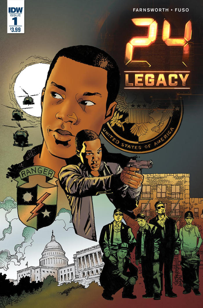 24: Legacy - Rules of Engagement, copertina di Georges Jeanty