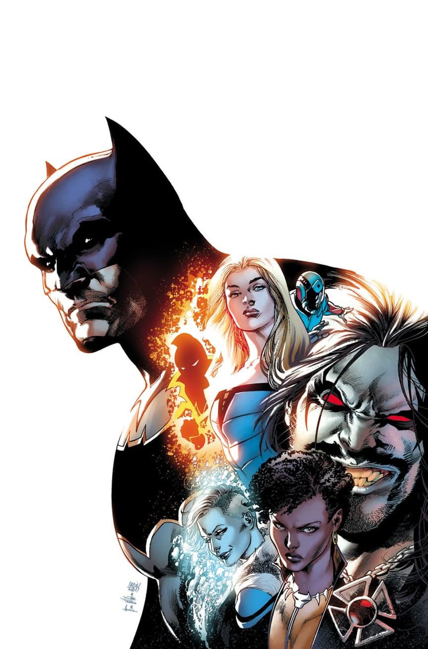 Justice League of America #2, copertina di Ivan Reis