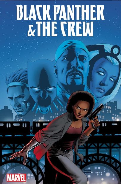 Black Panther & The Crew #1, copertina di Butch Guice