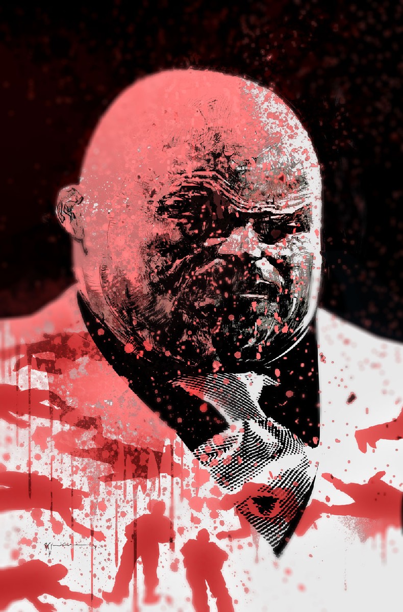 Kingpin #1, variant cover di Bill Sienkiewicz