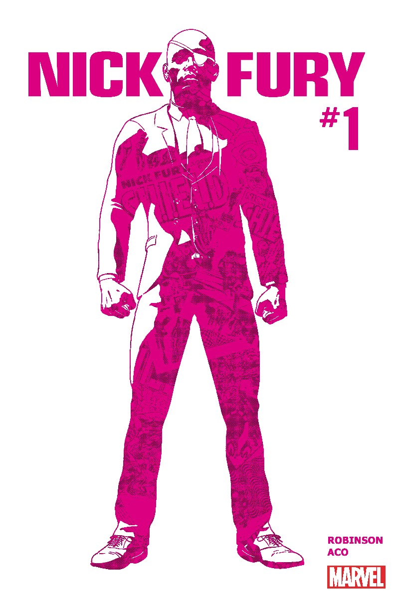 Nick Fury #1, copertina di ACO