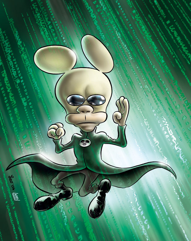 Rat-Man 45, copertina di Leo Ortolani