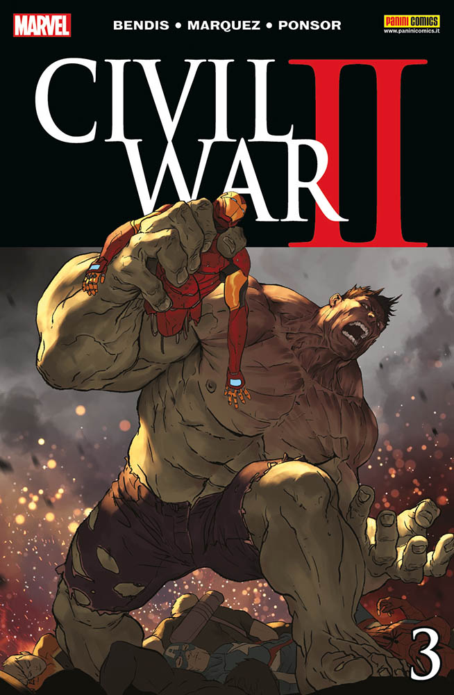 Civil War II 3, copertina di Marko Djurdjevic