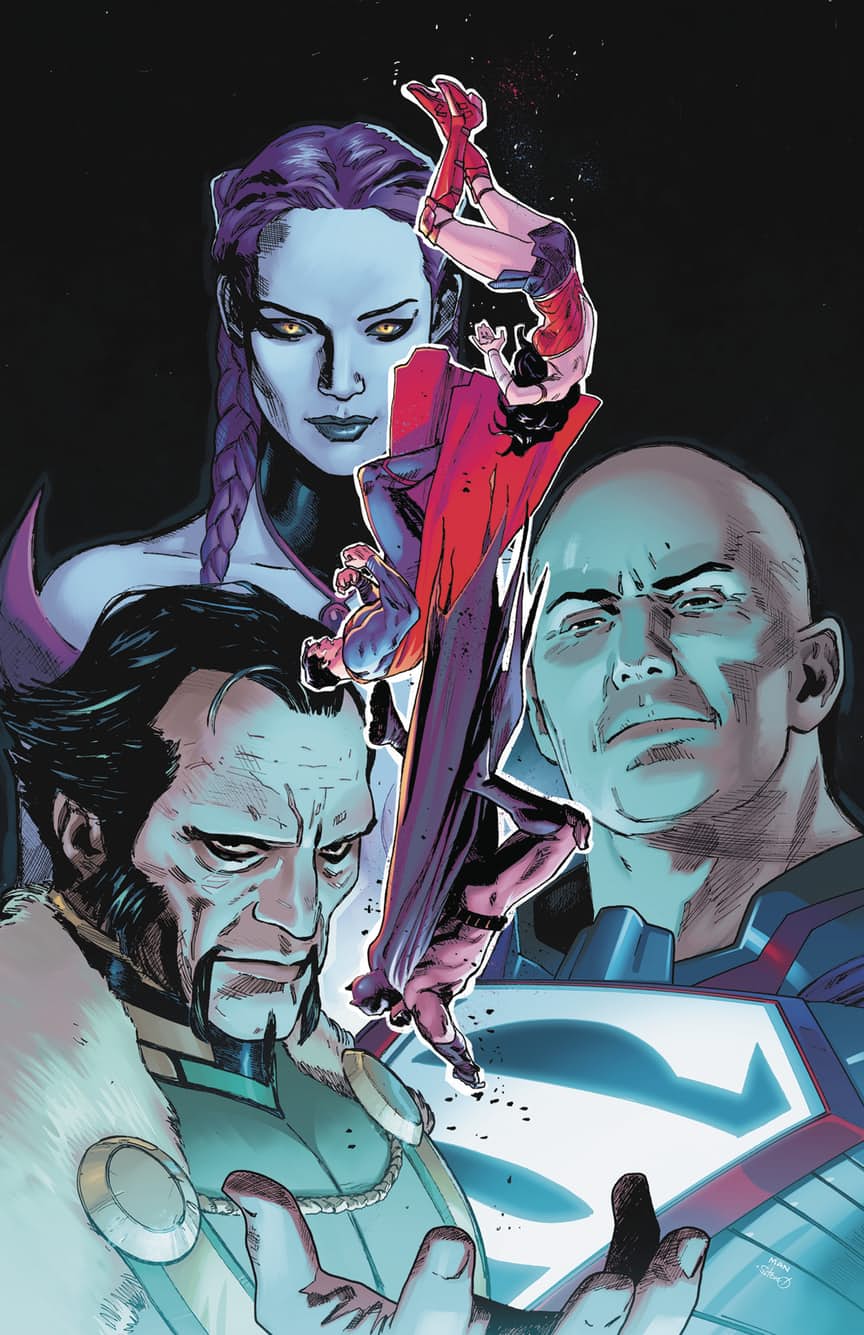 Trinity #7, copertina di Clay Mann