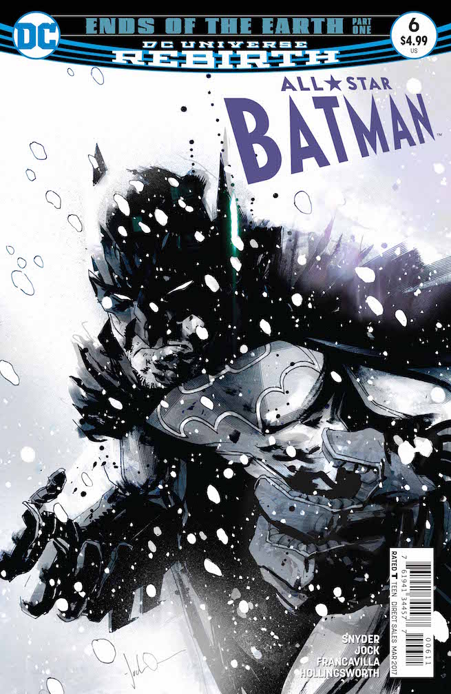 All-Star Batman #6, copertina di Jock