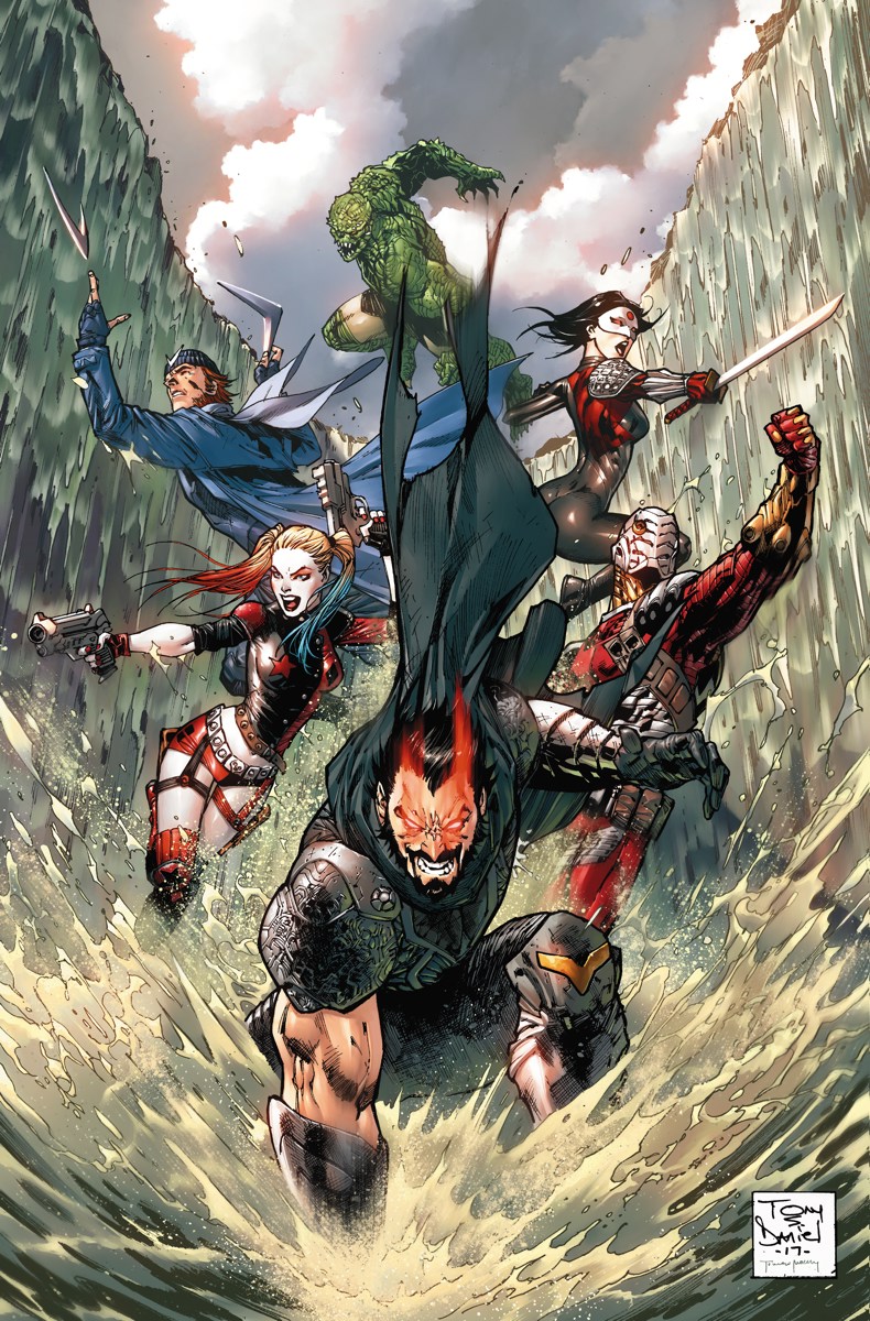 Suicide Squad #17, copertina di Tony S. Daniel