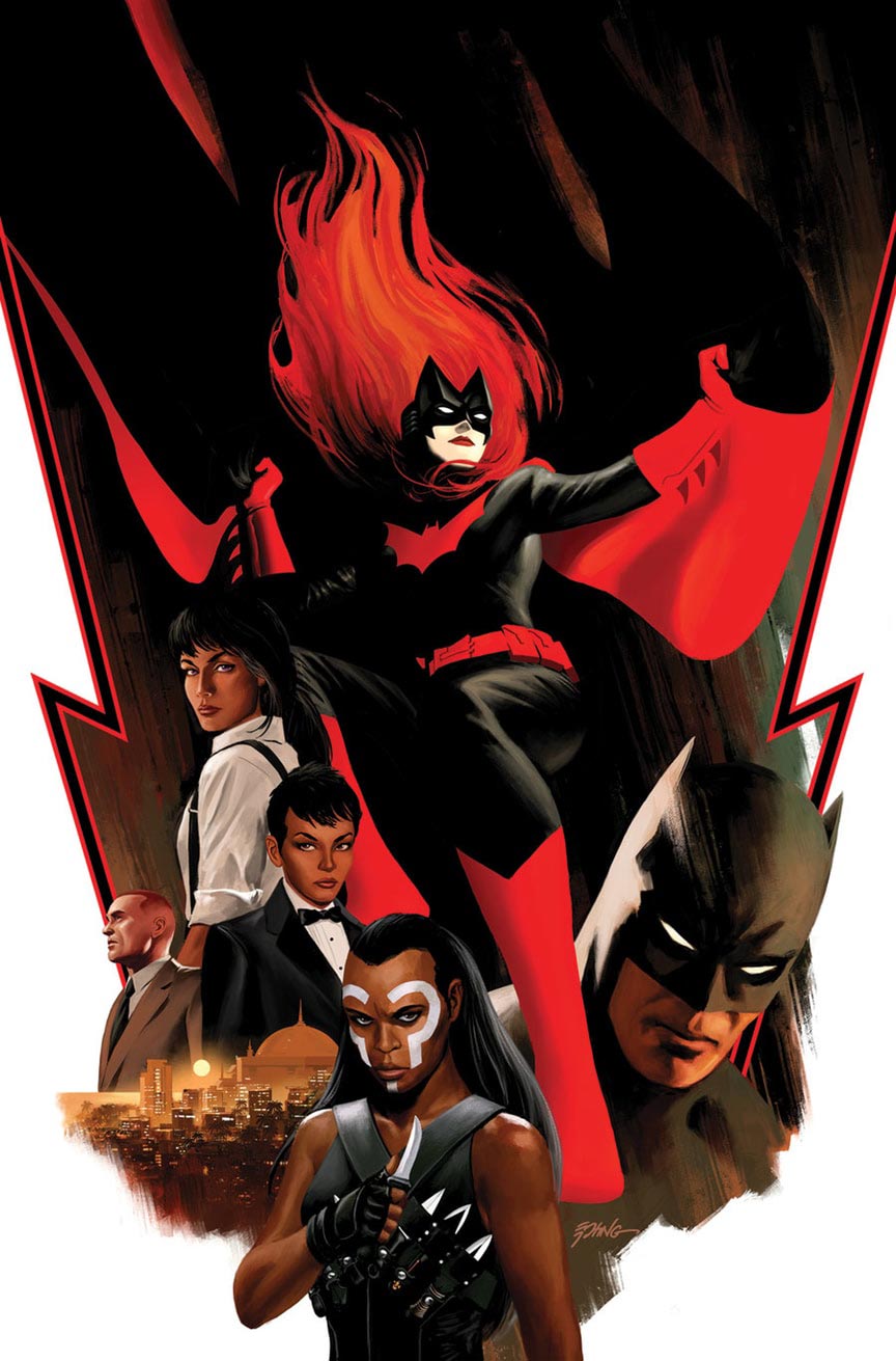 Batwoman #1, copertina di Steve Epting