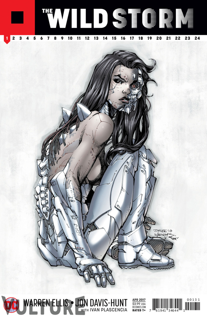 The Wild Storm #1, variant cover di Jim Lee