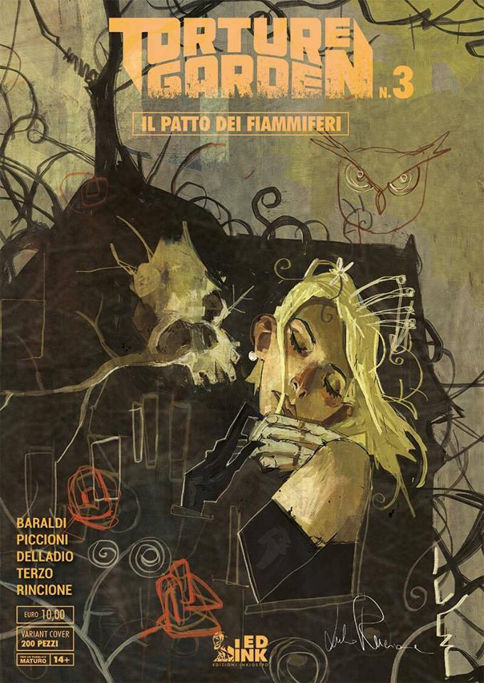 Torture Garden 3, copertina di Giulio Rincione