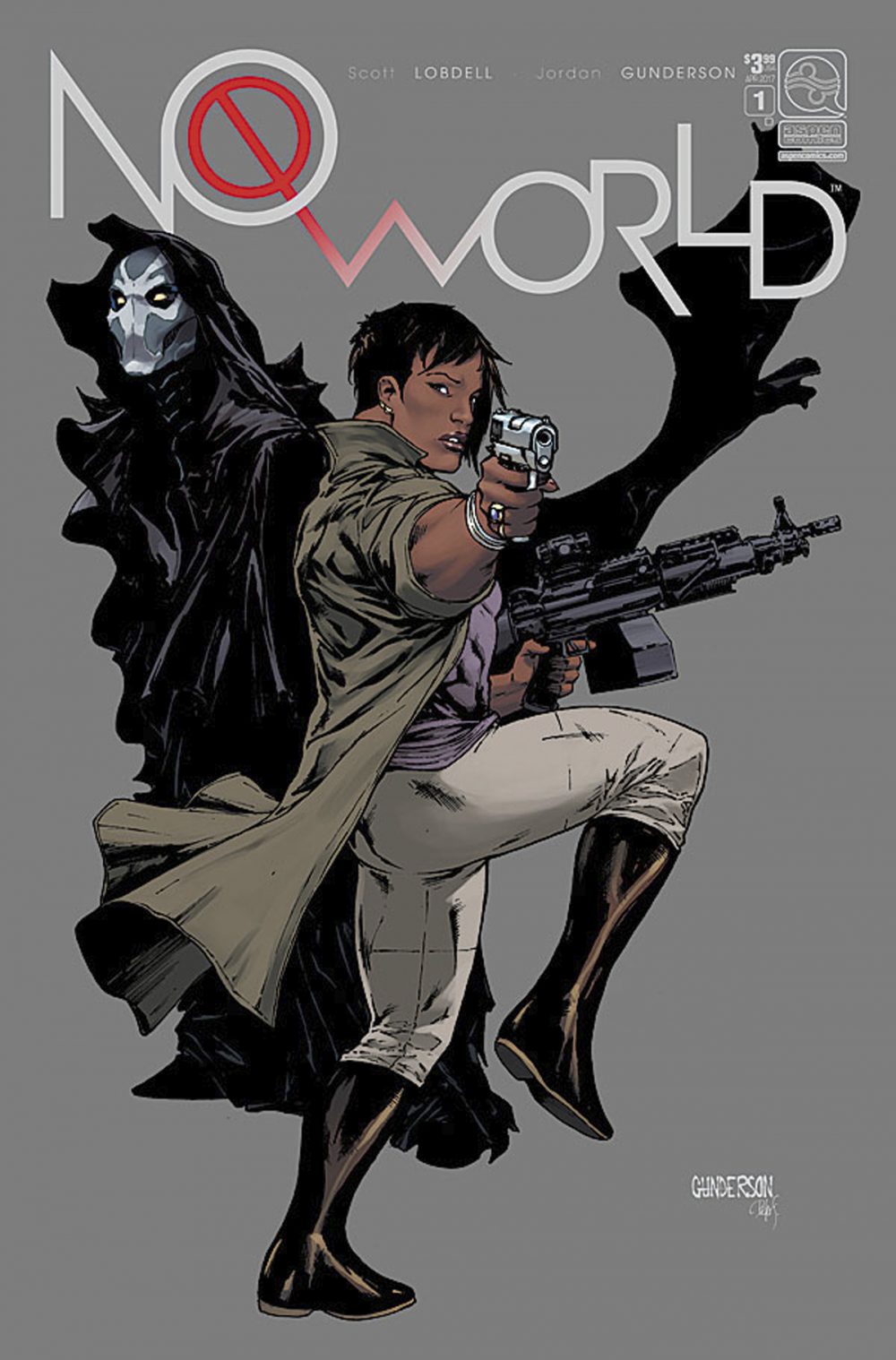 No World, variant cover di Jordan Gunderson