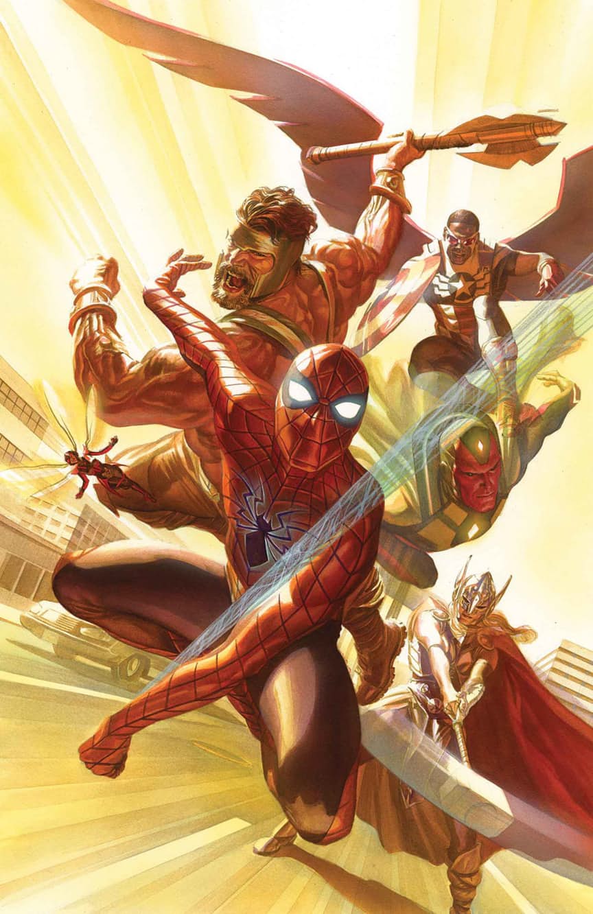 Avengers #4, copertina di Alex Ross