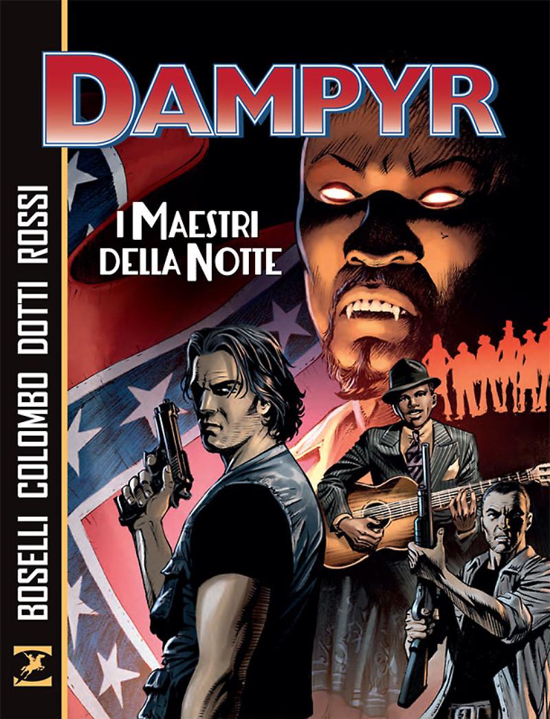 Dampyr: I Maestri della Notte, copertina di Maurizio Dotti