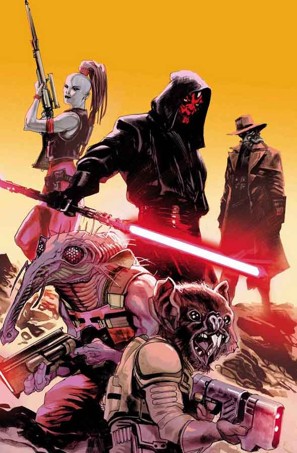 Darth Maul #3, copertina di Rafael Albuquerque