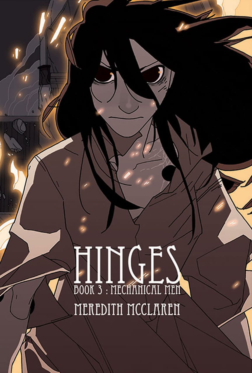 Hinges #3, copertina di Meredith McLaren