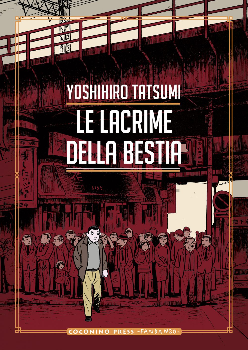 Le lacrime della bestia, copertina di Yoshihiro Tatsumi