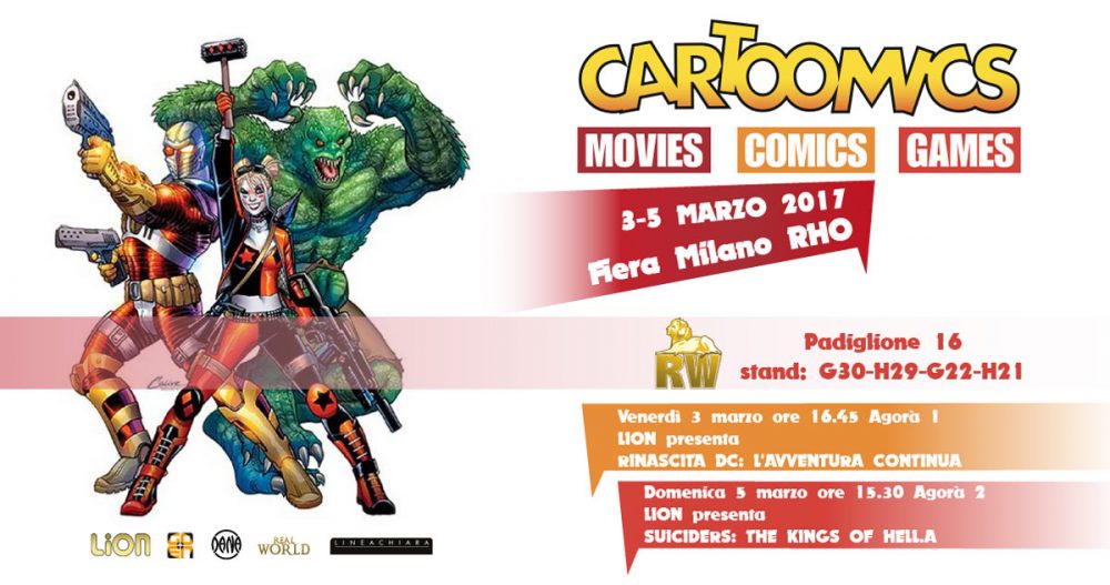 RW Edizioni a Cartoomics