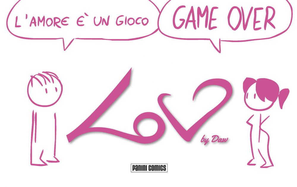 Lov - L'amore è un gioco. Game Over, copertina di Daw