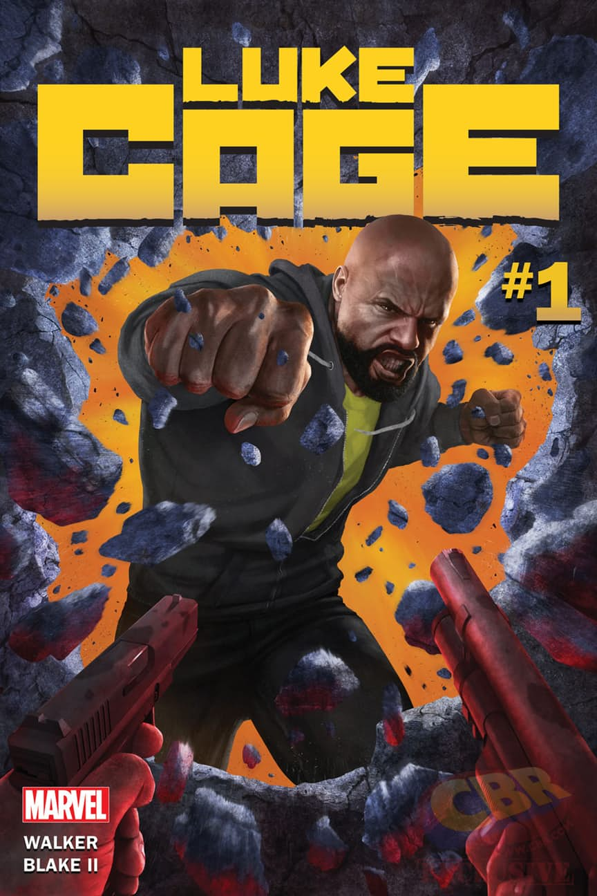 Luke Cage #1, copertina di Rahzzah