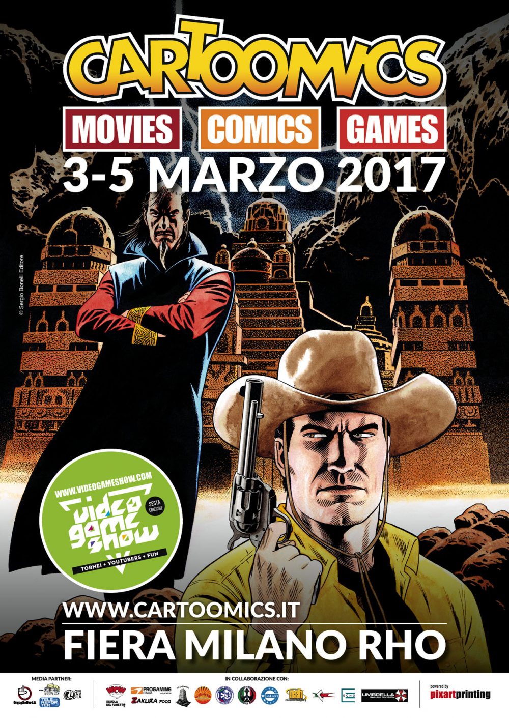 Cartoomics 2017, locandina