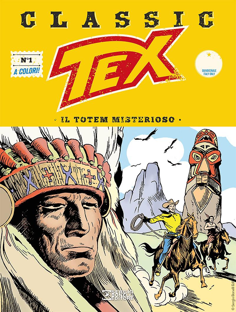 Tex Classic 1, copertina di Aurelio Galleppini