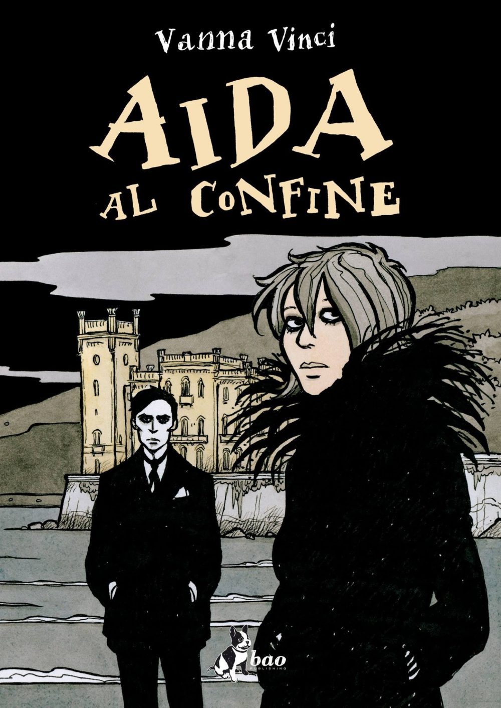 Aida al confine, copertina di Vanna Vinci