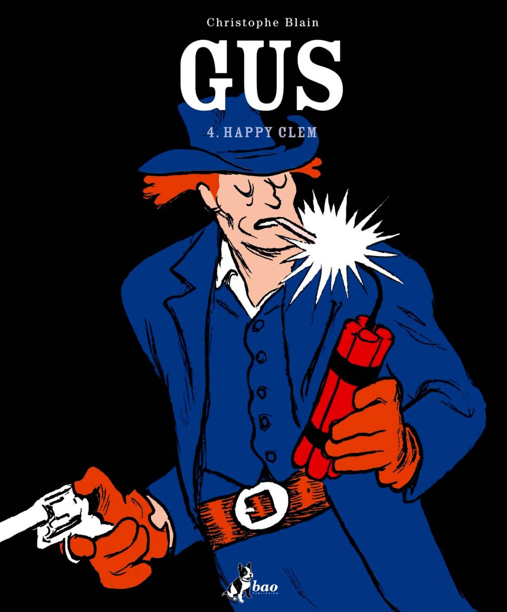 Gus vol. 4: Happy Clem, copertina di Cristophe Blain