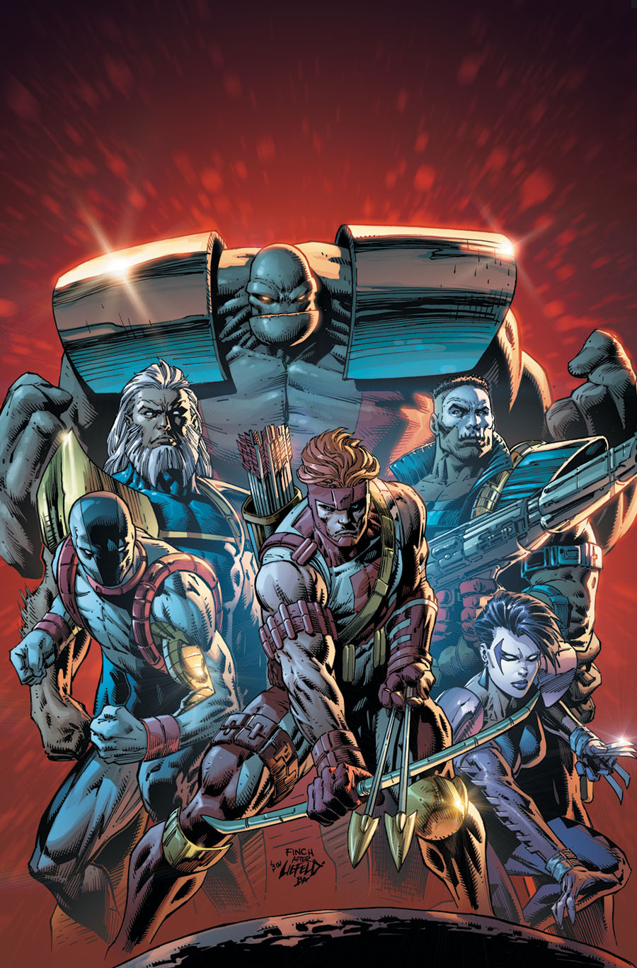 Youngblood #1, variant cover di David Finch