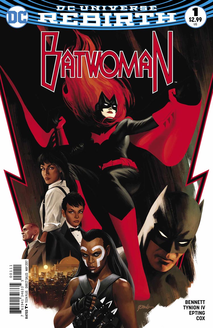 Batwoman #1, copertina di Steve Epting