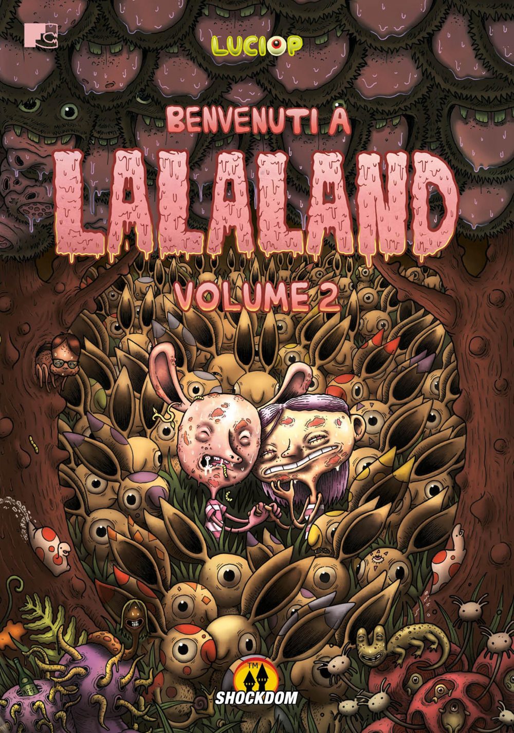 Benvenuti a Lalaland vol. 2: Pinky e Pinwydd nel Bosco di Bolduc, copertina di Luciop