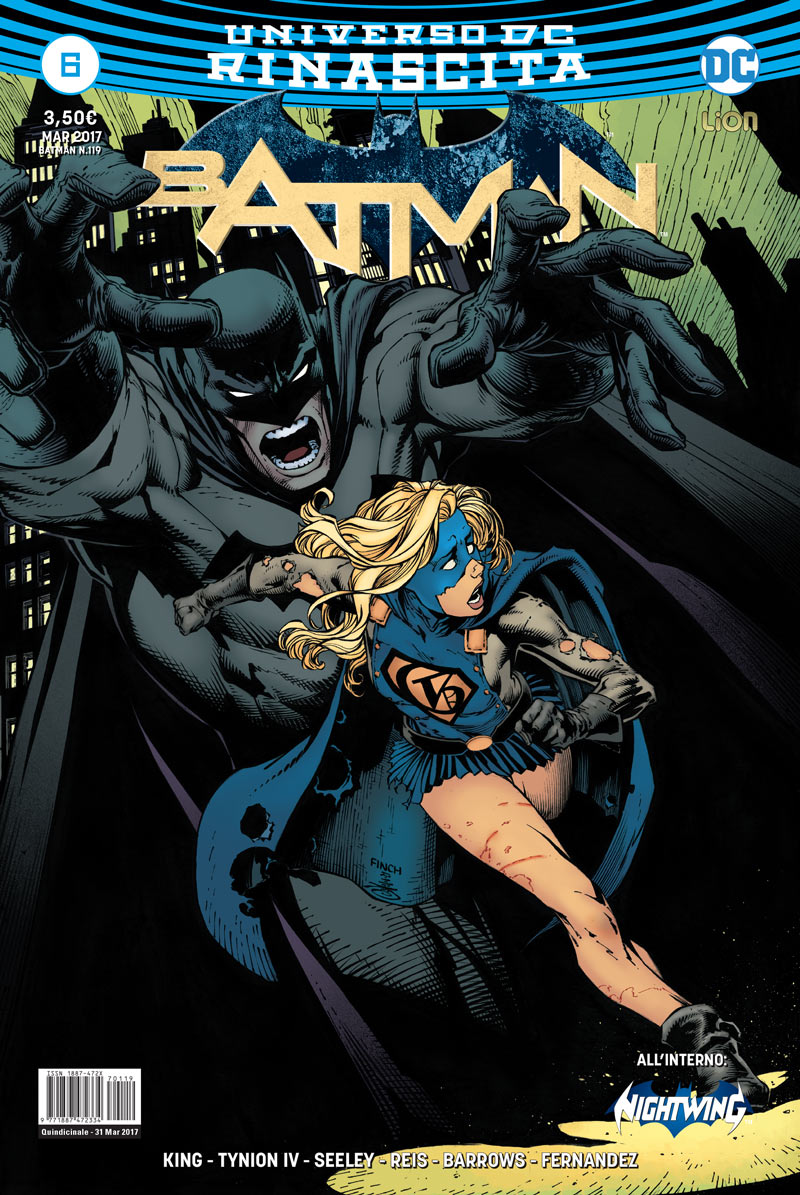 Batman 6, copertina di David Finch