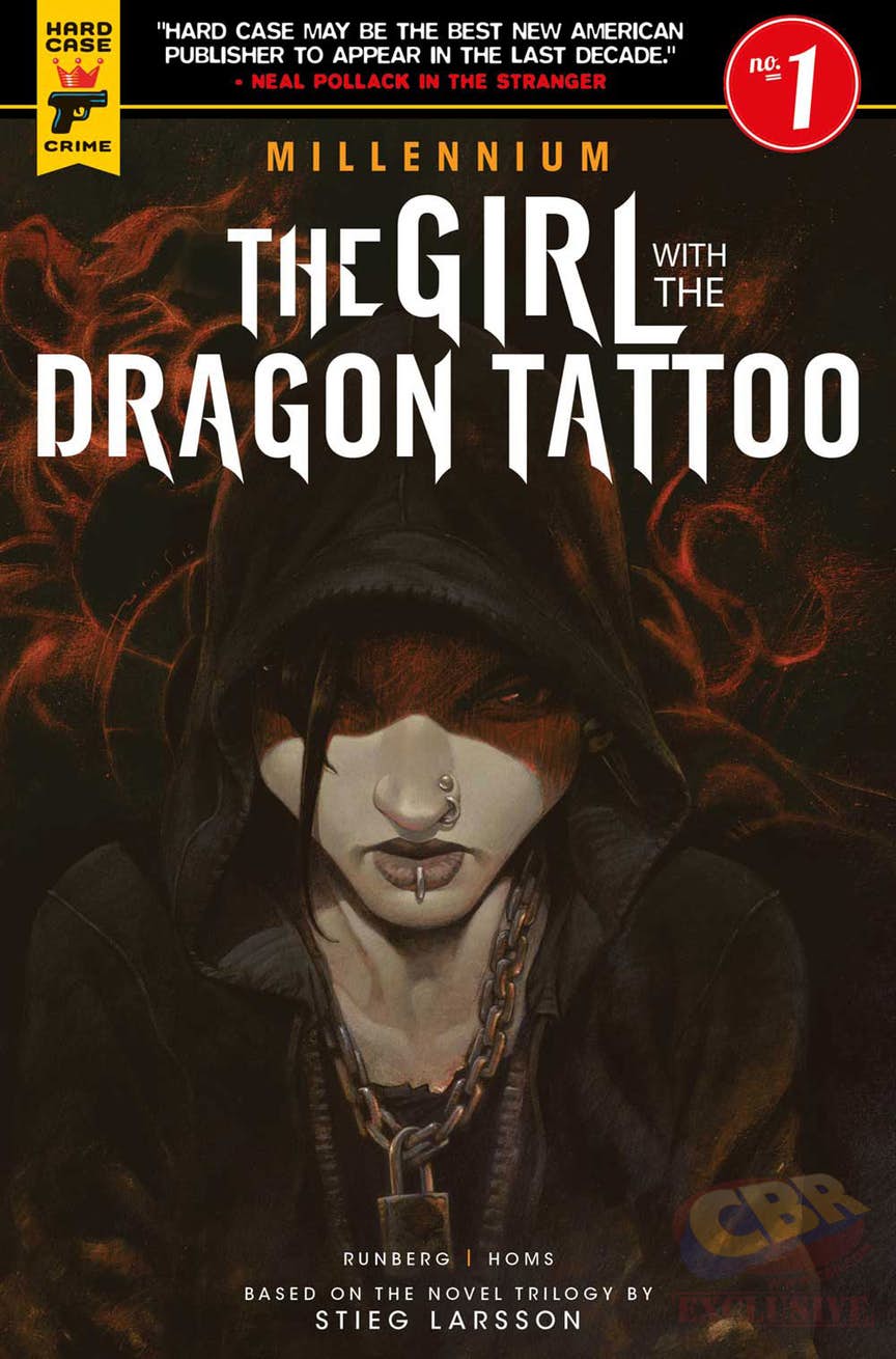 The Girl with the Dragon Tatoo, copertina di José Homs