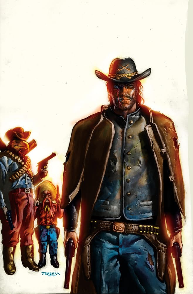 Jonah Hex/Yosemite Sam Special #1, copertina di Mark Texeira