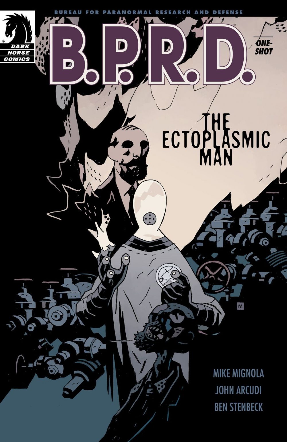 B.P.R.D.: The Ectoplasmic Man, copertina di Mike Mignola