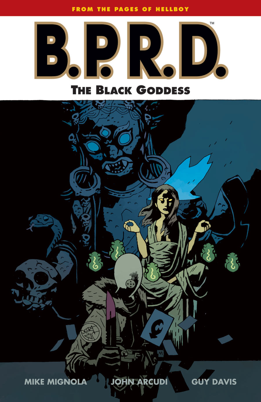 B.P.R.D.: The Black Goddes, copertina di Mike Mignola