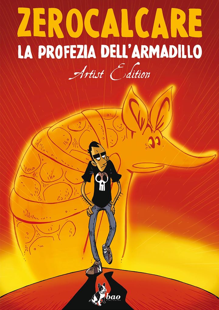 La profezia dell'Armadillo Artist Edition, copertina di Zerocalcare