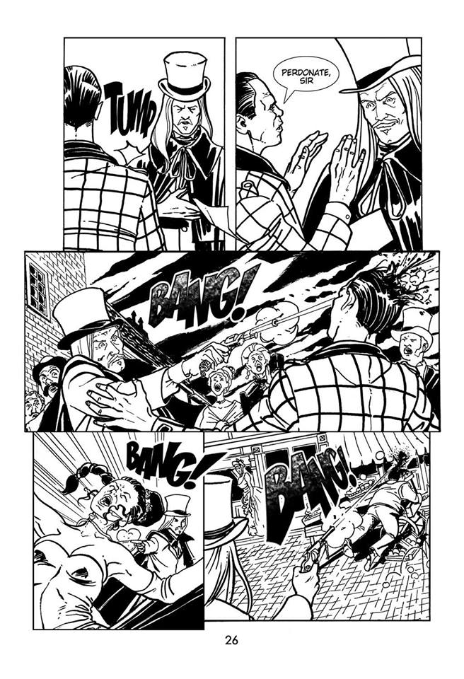 The Professor 3: Follia, disegni di Riccardo Innocenti