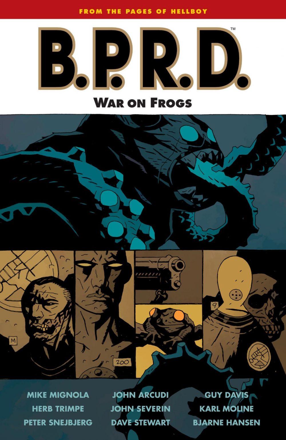 B.P.R.D.: War on Frogs, copertina di Mike Mignola