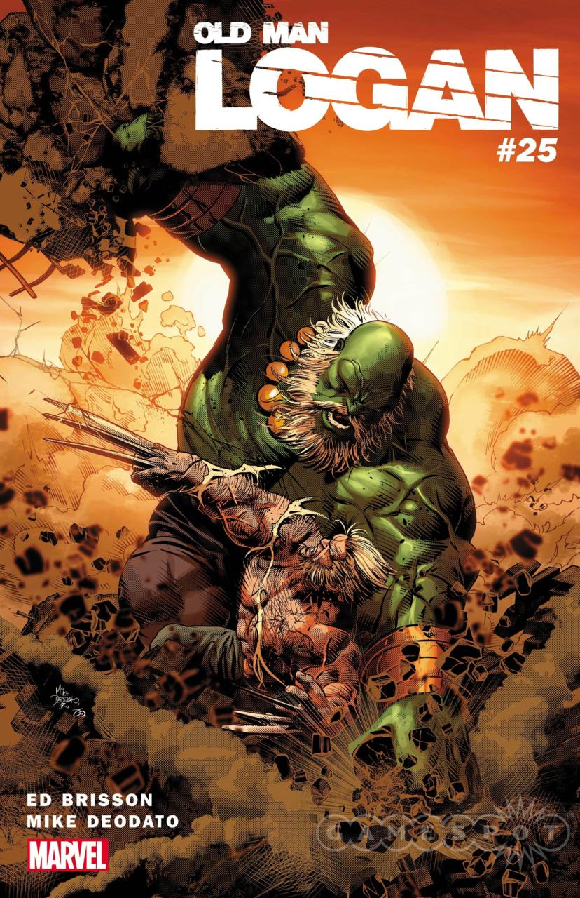 Old Man Logan #25, copertina di Mike Deodato Jr.