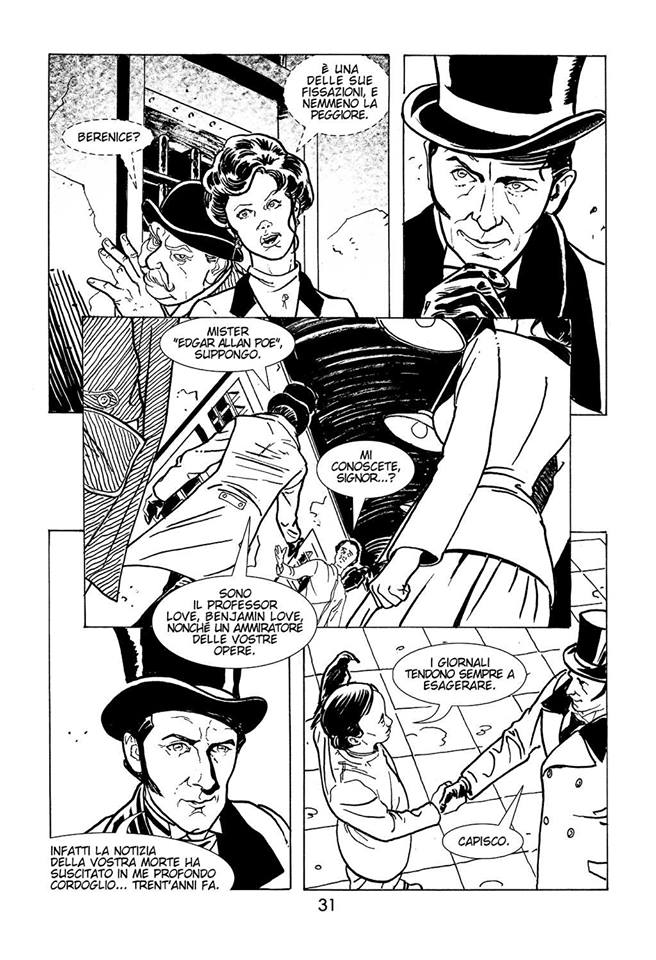 The Professor 3: Follia, disegni di Riccardo Innocenti
