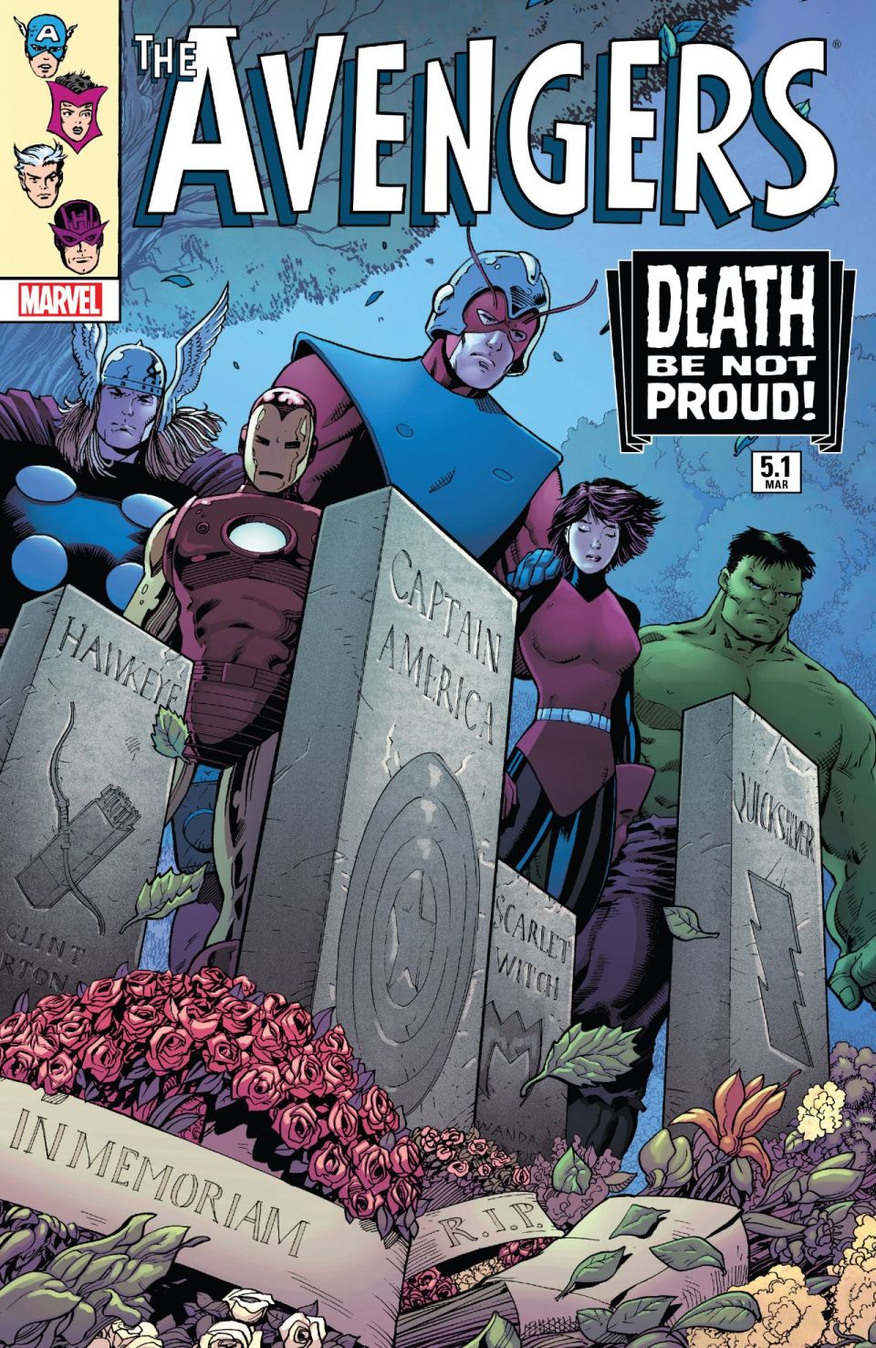 Avengers #5.1, copertina di Barry Kitson