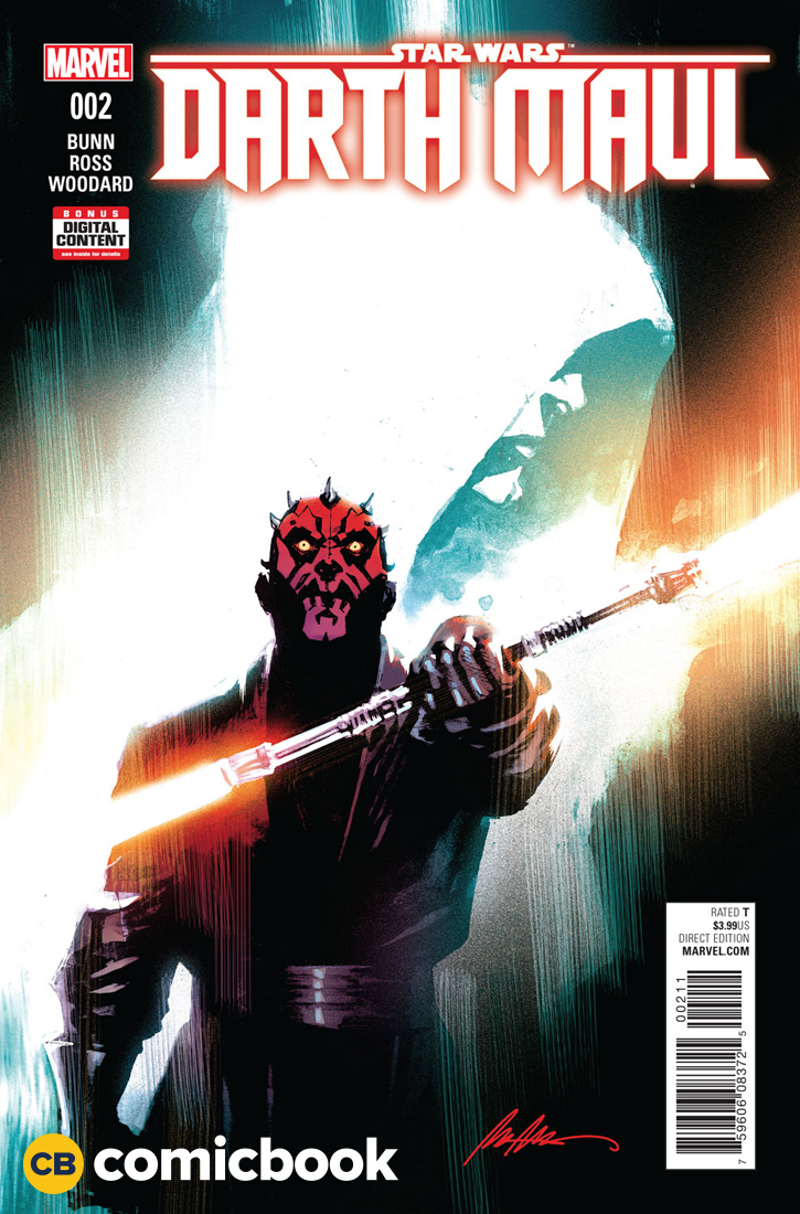 Darth Maul #2, copertina di Rafael Albuquerque