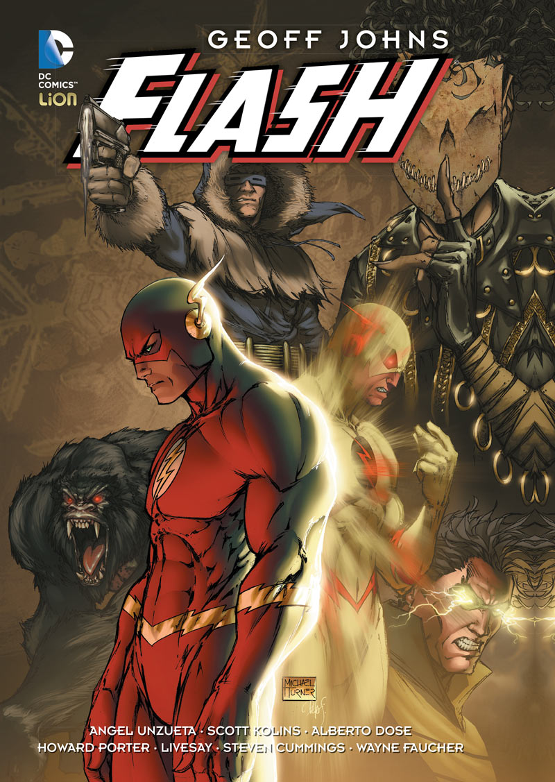 Flash di Geoff Johns vol. 4, copertina di Michael Turner