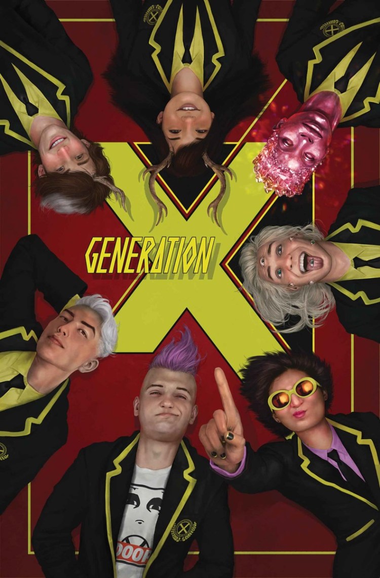 Generation X #1, variant cover di Rahzzah